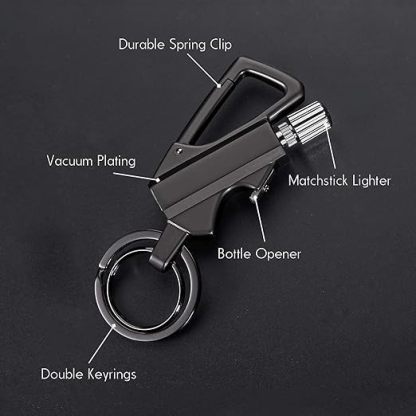 🎁Father's Day Special 49%🔥Multifunctional kerosene lighter keychain