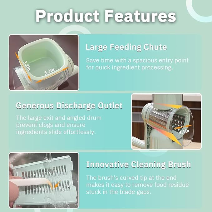 💥Ultimate Kitchen Ally -💥-5 In 1 Food Chopper✨(Be sold out soon)👨🍳