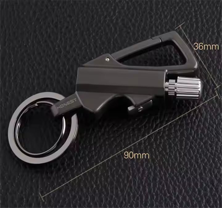 🎁Father's Day Special 49%🔥Multifunctional kerosene lighter keychain