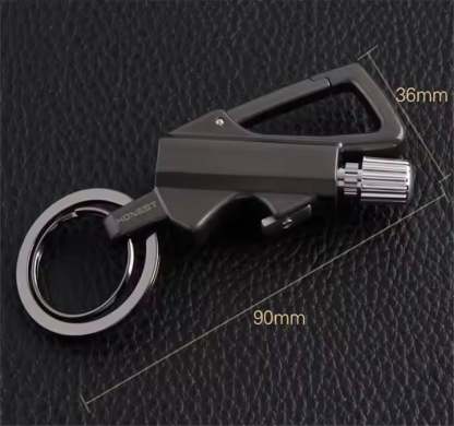 🎁Father's Day Special 49%🔥Multifunctional kerosene lighter keychain