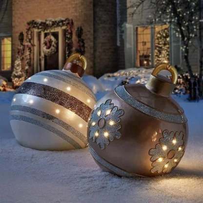 🎄Christmas Sale 49% OFF - Outdoor Christmas PVC inflatable Decorated Ball