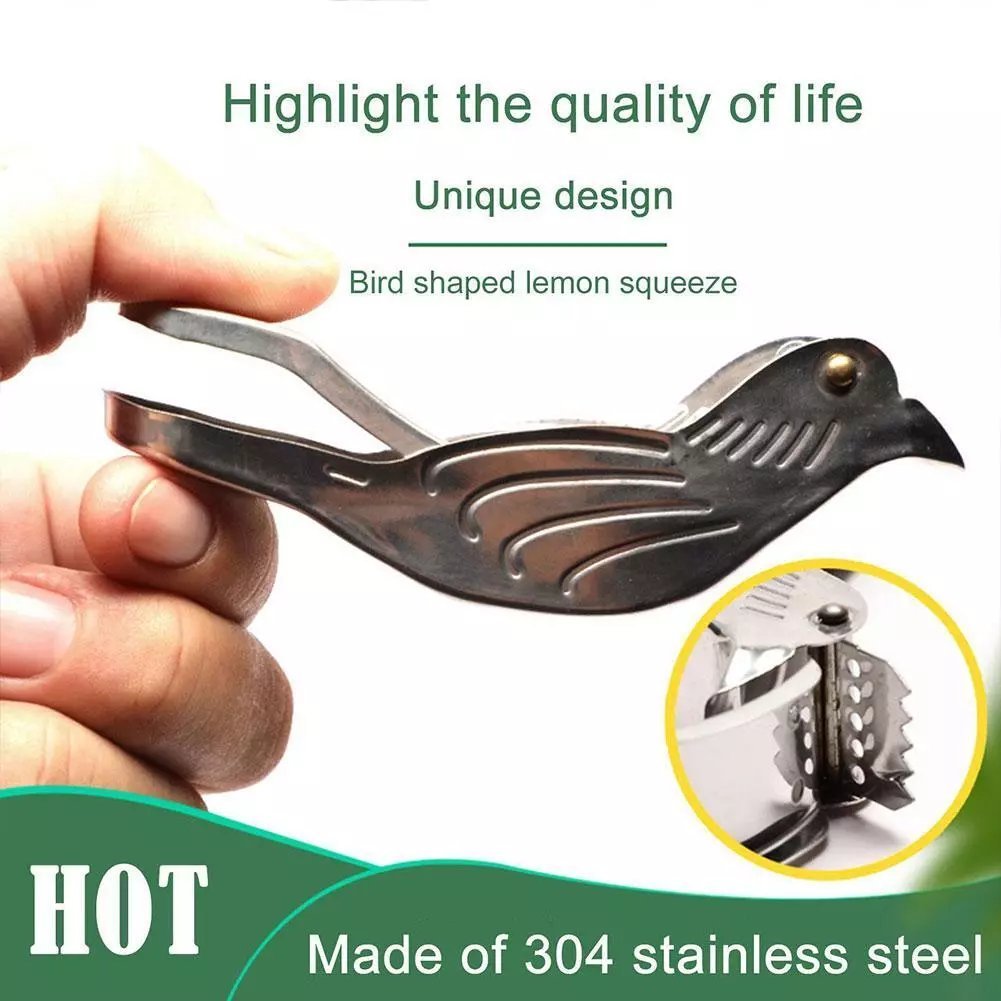 🔥HOT Stainless Steel Bird Shape Lemon Juicer