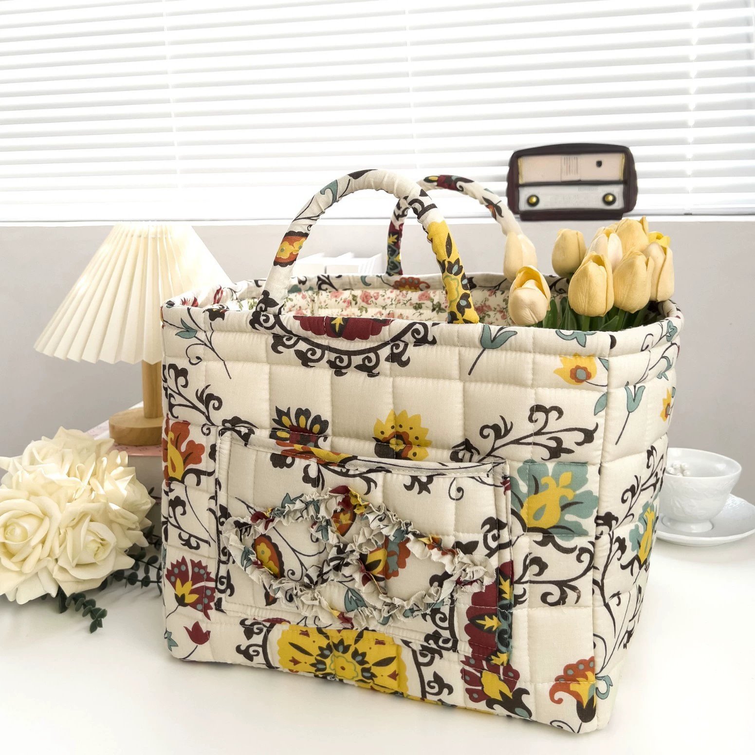 💥Last Day Promotion!🎁💥-Boho Fabric Storage Basket