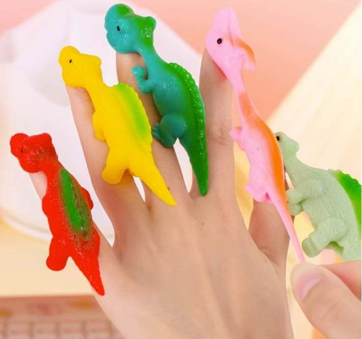 🌲EARLY CHRISTMAS SALE🎁Slingshot Dinosaur Finger Toys
