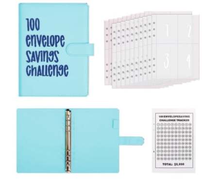 ✉️100 Envelope Challenge Binder