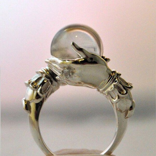 Holding A Gem Ring