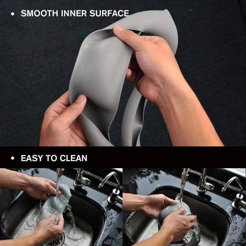 🔥Cool non-slip silicone steering wheel protector