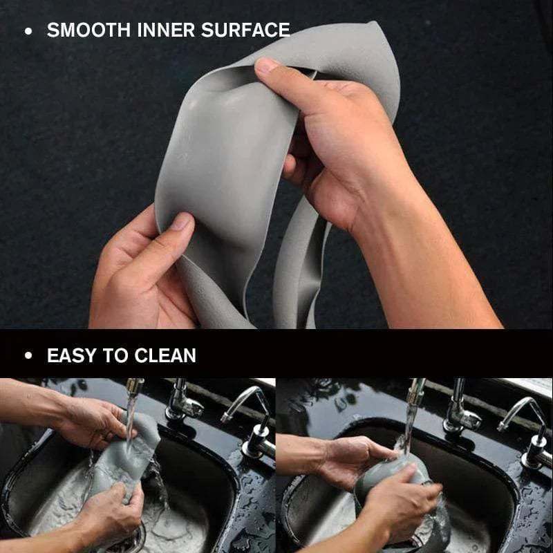 🔥Cool non-slip silicone steering wheel protector