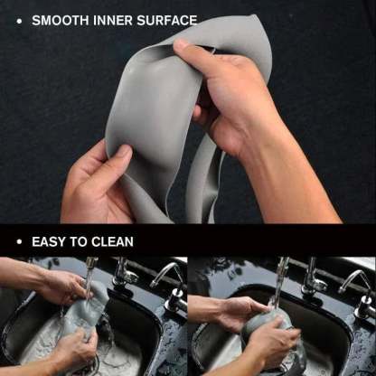 🔥Cool non-slip silicone steering wheel protector