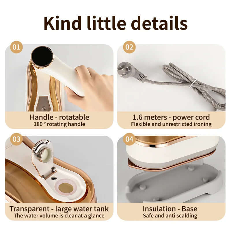 LED Ironing Machine Handheld Iron