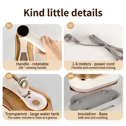 LED Ironing Machine Handheld Iron