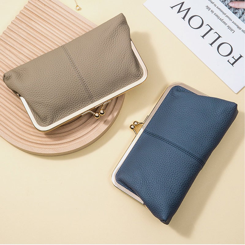 🔥 Genuine Leather Long Wallet