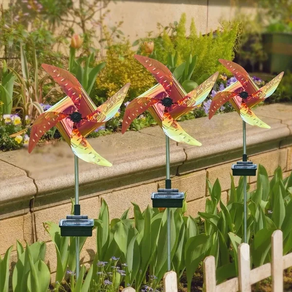 🏡Garden Solar Windmill Light