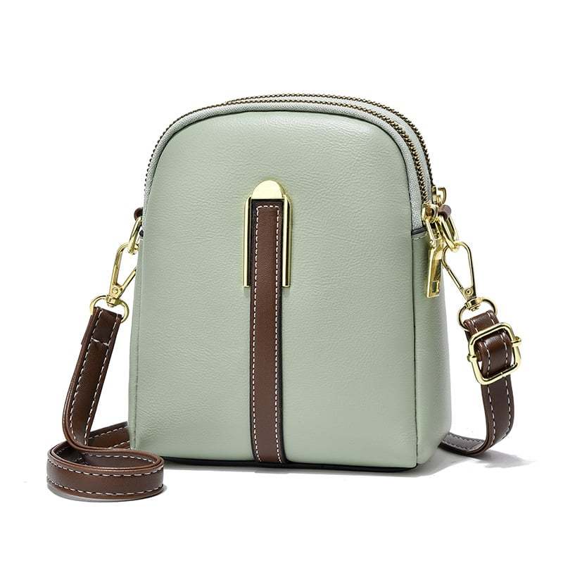 New lychee grain leather phone bag