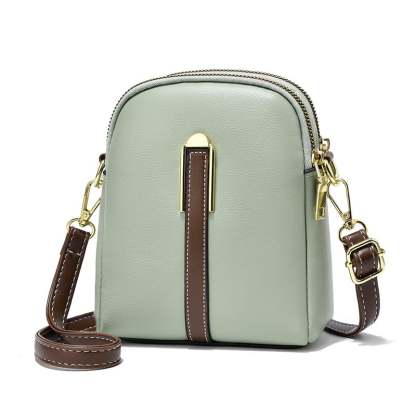 New lychee grain leather phone bag