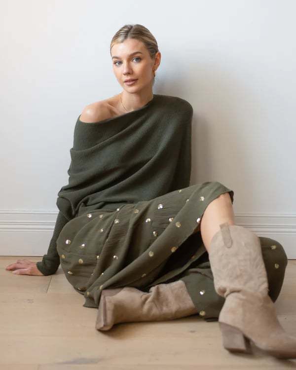 🔥LAST DAY 49%OFF🔥Asymmetric Draped Jumper