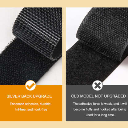 Car Floor Mat Invisible Fixed Patch Buckle Anti-slip Velcro Car Adhesive Patch Double-sided Tape