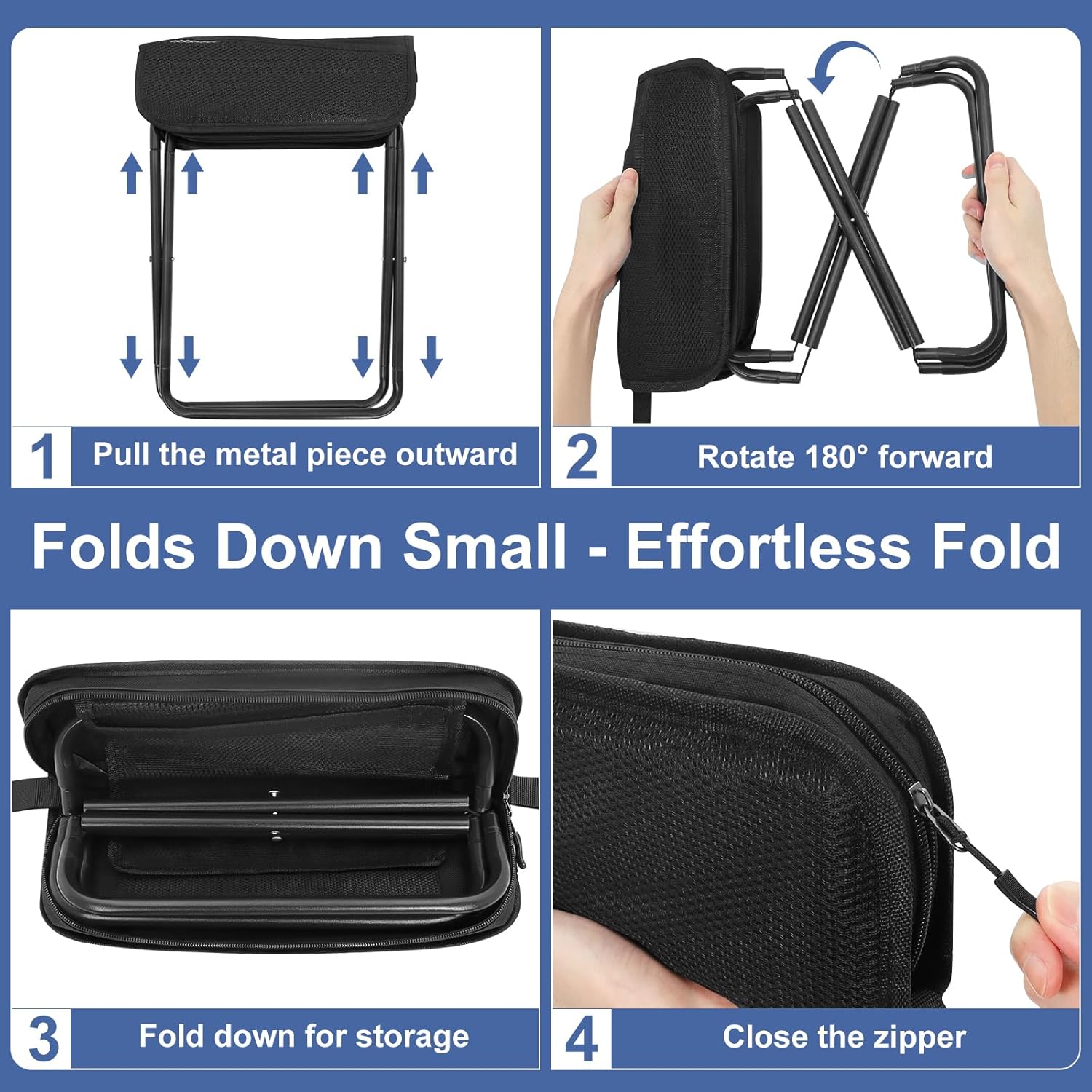 🔥✨Portable Folding Camping Stool