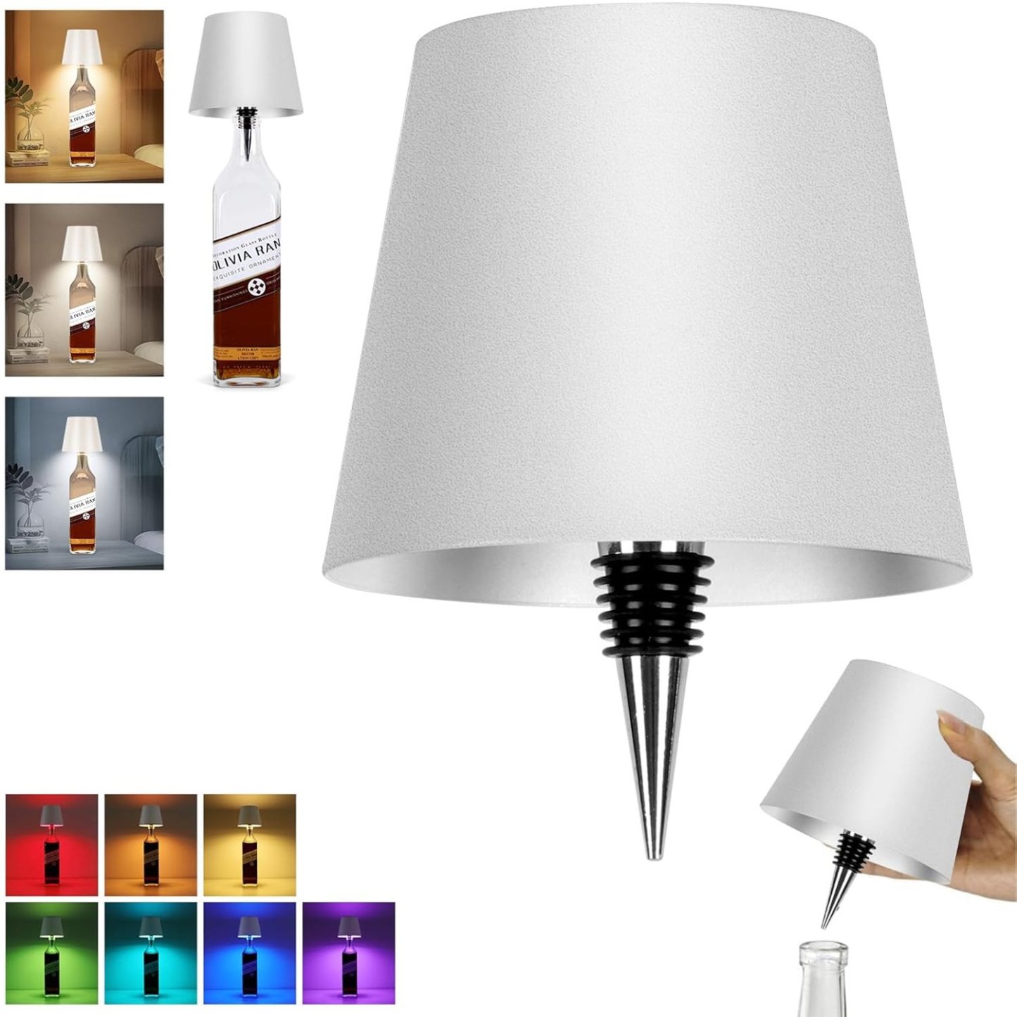 🔥Hot Sale 49% OFF -Wireless Bottle Lamp