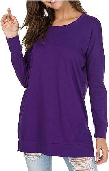 🔥Last Day 70% OFF🔥Round Neck Casual Solid Color Top