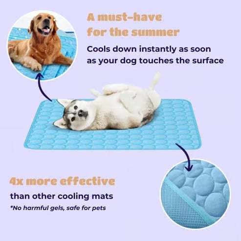 🐾Dog Cooling Mat (4x more effective)