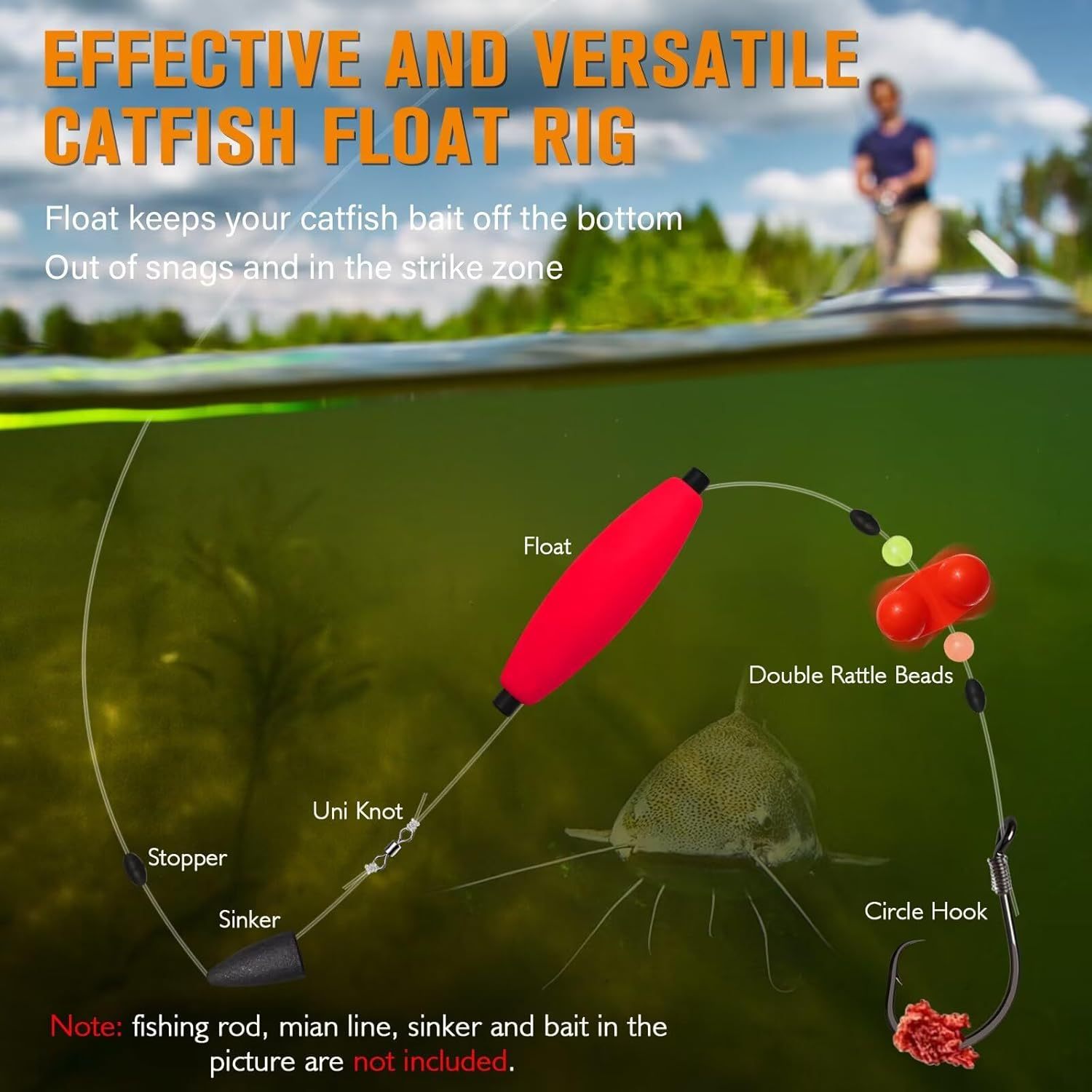 ✨LAST DAY ONLY🔥Catfish Fishing Set(3Pcs)