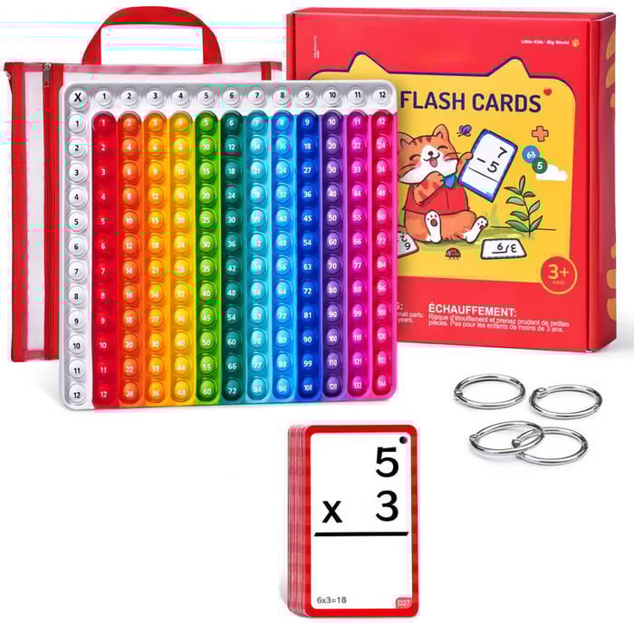 Math Fidget Toy, Math Game with Multiplication(Using age: 3+)