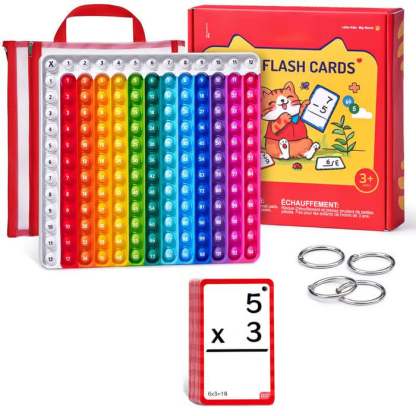 Math Fidget Toy, Math Game with Multiplication(Using age: 3+)