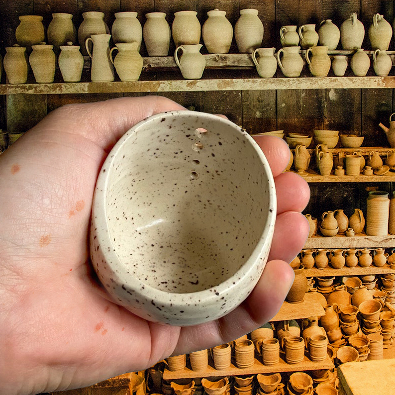 🎉2025 Hot Sale - 🌿Pottery Herb Stripper🍵