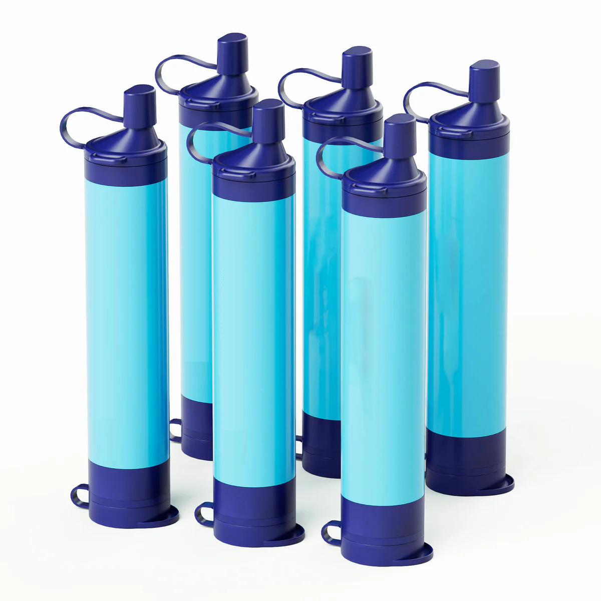 Personal Straw Water Filter for Camping, Hiking, Survival, Emergency, Travel