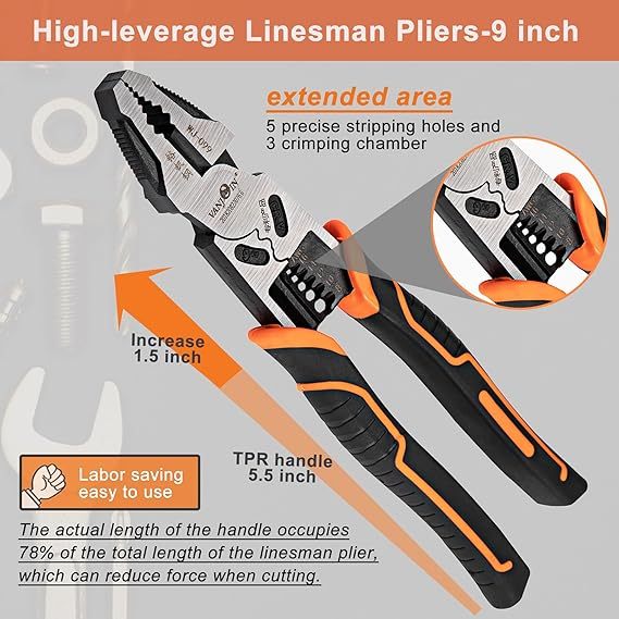 (🔥HOT SALE NOW 49% OFF) - 4-in-1 Lineman Plier