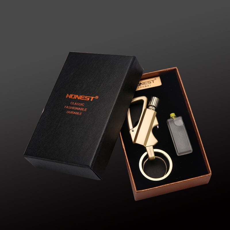 🎁Father's Day Special 49%🔥Multifunctional kerosene lighter keychain