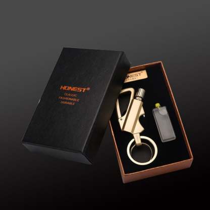 🎁Father's Day Special 49%🔥Multifunctional kerosene lighter keychain
