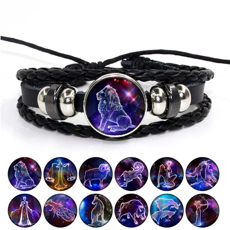 🌍 Spirit Zodiac Signs Luminous Bracelet (Your Path to Cosmic Success)🌌
