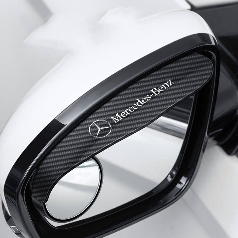 🔥Hot Selling🔥 Car Rear View Mirror Small Round Mirror Rain Eyebrow (