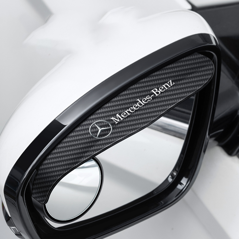 🔥Hot Selling🔥 Car Rear View Mirror Small Round Mirror Rain Eyebrow (