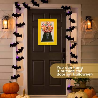 🍬Rare Vintage The Handy Candy Frame - Hanging Candy Machine Art🔥