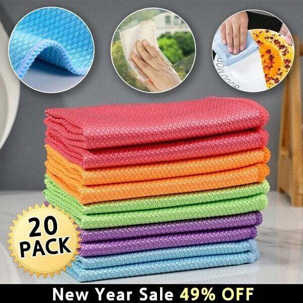 🔥Streak-Free Miracle Cleaning Cloths - Reusable