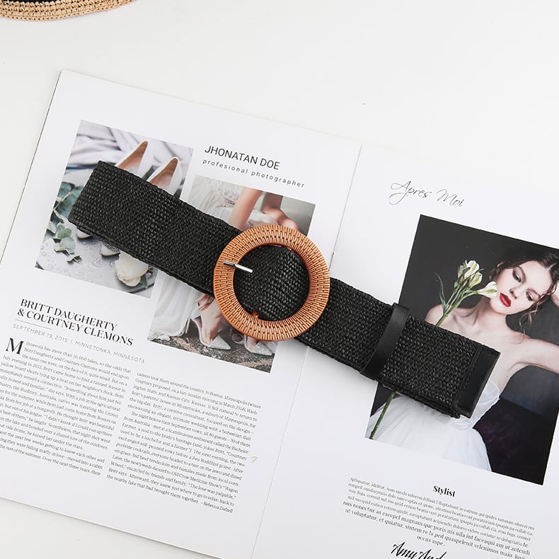 Fashion Elegant Women Elastic Belt