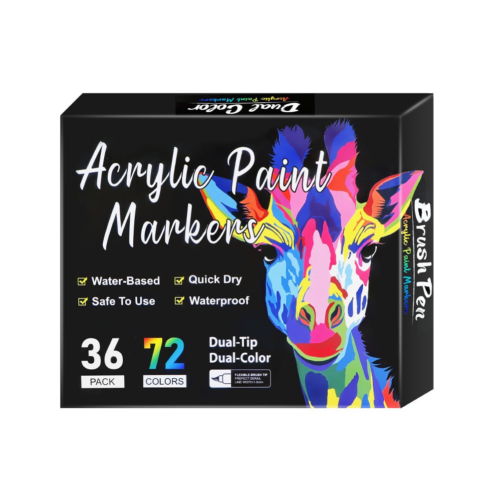 Paint By Numbers - Colorful Giraffe
