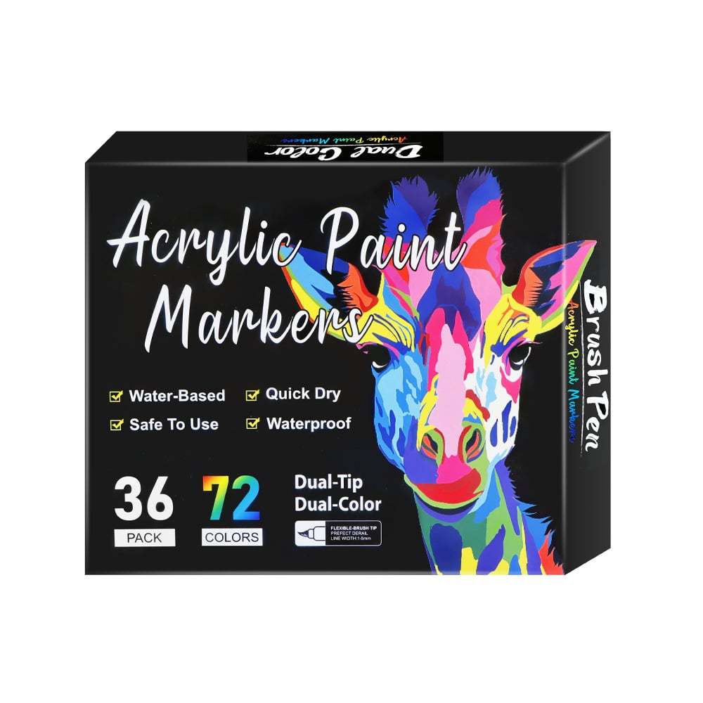 Paint By Numbers - Colorful Giraffe