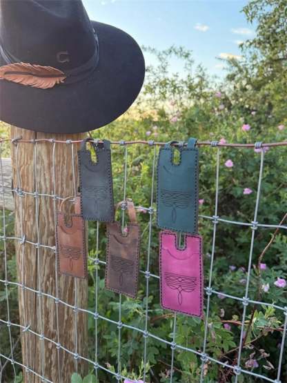 ✨Western Boot Wallet with Snap Strap