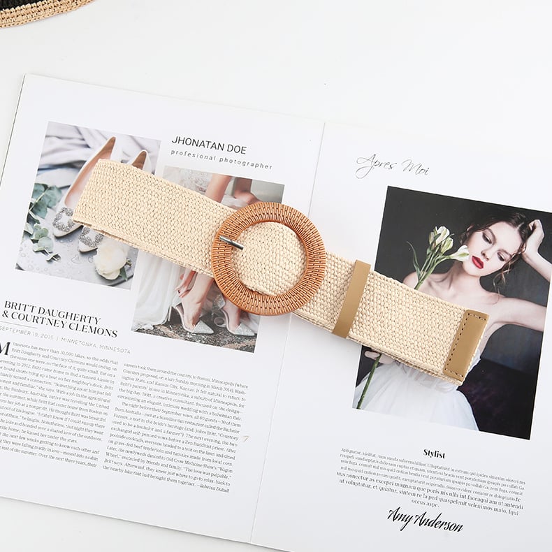 Fashion Elegant Women Elastic Belt