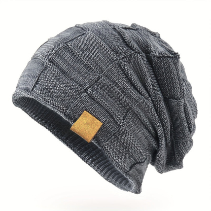 Luxe-Knit Beanie丨Soft Mixed-Color Unisex Winter Essential