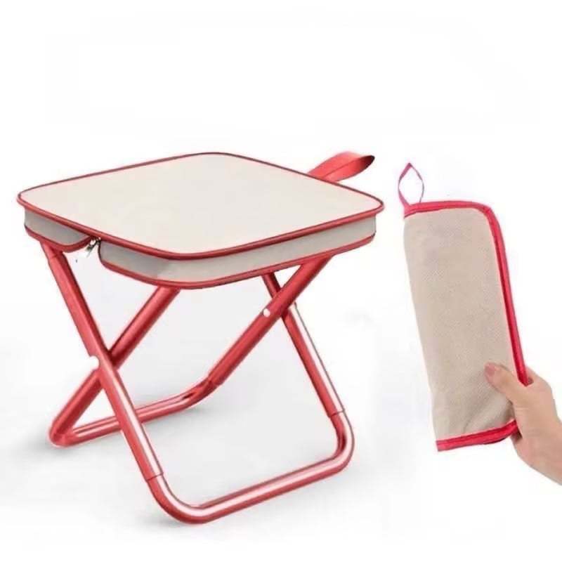 HOT SALE🔥 Portable Stool for Mountaineering and Hiking, Foldable Stool with Carrying Bag