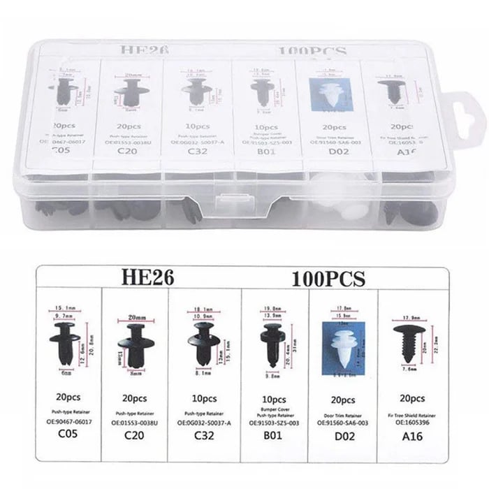 Universal Expansion Buckle Set