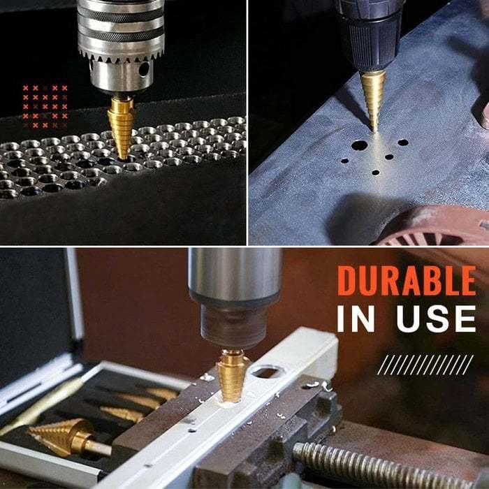 💥6 PCS HSS Titanium Coated Drill Bit Set