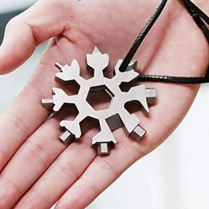 Snowflake - 18-in-1 Stainless Steel Portable MultiTool - 2024 Holiday Edition ❄️
