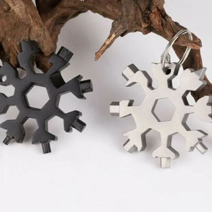 Snowflake - 18-in-1 Stainless Steel Portable MultiTool - 2024 Holiday Edition ❄️