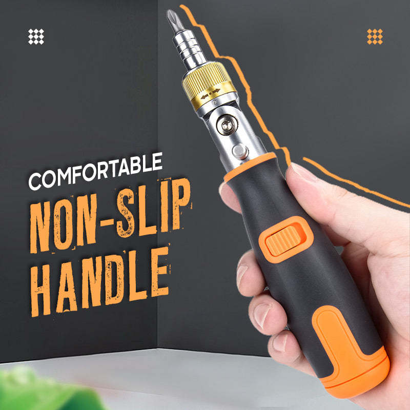 Multi-Function Ratchet Screwdriver 10-in-1 Half Price for a limited time 🎊